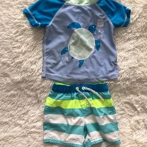 Baby Gap 2 Piece Swim Set